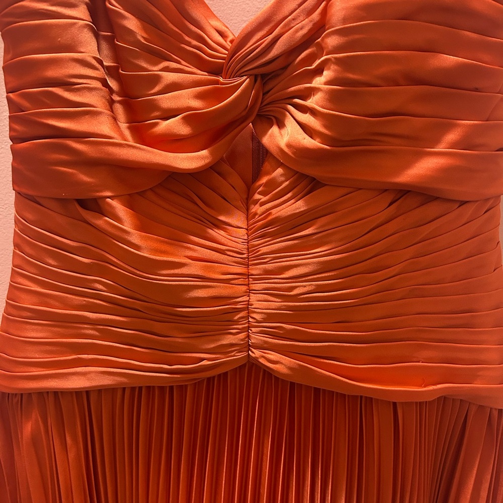 AMUR Vibrant Orange Dress - Picture 3 of 4